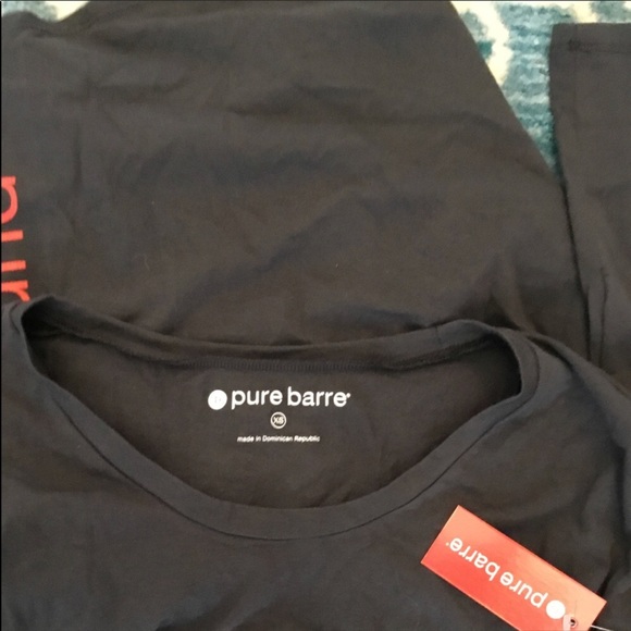 Pure Barre long sleeve T-shirt XS NWT - Picture 3 of 3